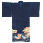Maiwai Festival Coat for Fisherman with Tsuru-Kame Motif