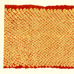Shibori Textile Fragment  19th Century