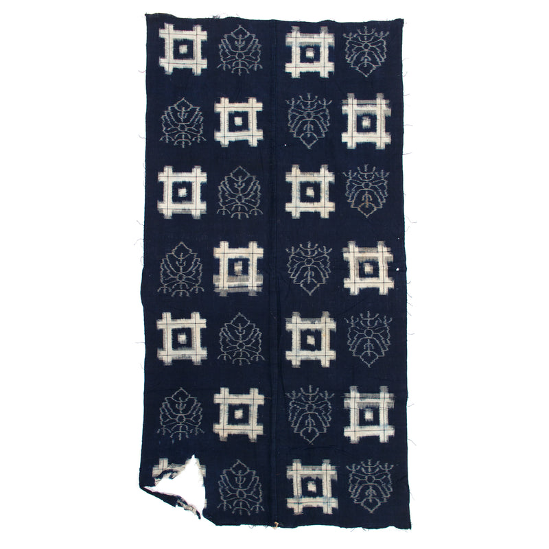 Japanese Ikat - Indigo E-Gasuri