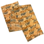 Sarasa Katazome Textile Fragment | Japanese Stencil Dyed