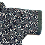 Large Japanese Indigo Cotton Katazome Yogi