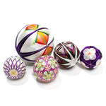 Temari Ball Set of 5 - Traditional Folk Art Toy