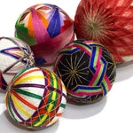 Temari Ball Set of 5 - Traditional Folk Art Toy