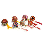 Temari Ball Set of 5 - Traditional Folk Art Toy