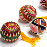 Temari Ball Set of 5 - Traditional Folk Art Toy