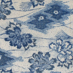 Katazome Fragment with Shibori Peony Motif