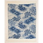 Katazome Fragment with Shibori Peony Motif