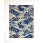 Katazome Fragment with Shibori Peony Motif
