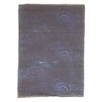 Katazome Fragment with Indigo Kiku Motif