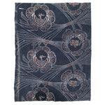 Katazome Fragment with Polychrome Tsuru Kame Motif