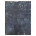 Katazome Fragment with Polychrome Tsuru Kame Motif