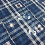 Japanese Indigo Kasuri Cotton Sheet