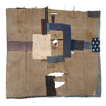 Boro Patchwork Cotton Blanket | Japanese Indigo