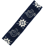 Daruma Kasuri Textile Fragment | Japanese Indigo Cotton