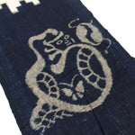 Daruma Kasuri Textile Fragment | Japanese Indigo Cotton