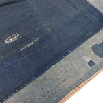 Vintage Boro Patchwork Cotton Blanket | Japanese Indigo