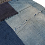 Vintage Boro Patchwork Cotton Blanket | Japanese Indigo