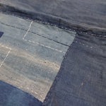 Vintage Boro Patchwork Cotton Blanket | Japanese Indigo