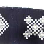 Snowflake Kasuri Textile Fragments | Japanese Indigo Cotton