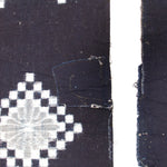 Snowflake Kasuri Textile Fragments | Japanese Indigo Cotton