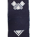 Snowflake Kasuri Textile Fragments | Japanese Indigo Cotton