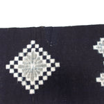 Snowflake Kasuri Textile Fragments | Japanese Indigo Cotton