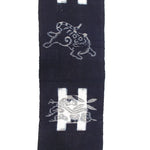 Tiger Kasuri Textile Fragment | Japanese Indigo Cotton