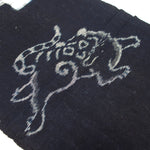 Tiger Kasuri Textile Fragment | Japanese Indigo Cotton