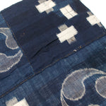 E-Gasuri 3 Panel Sheet | Japanese Indigo Cotton