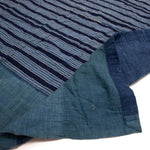 Shima Multilayer Blanket Japanese Antique Indigo Blanket