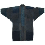 Japanese Boro Indigo Muilti Layer Short Coat