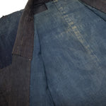 Japanese Boro Indigo Muilti Layer Short Coat