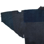 Japanese Boro Indigo Muilti Layer Short Coat