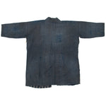 Japanese Boro Indigo Short Shima Coat