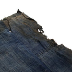 Vintage Japanese Indigo-Dyed Sheet with Boro Patchwork