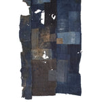 Vintage Japanese Indigo-Dyed Sheet with Boro Patchwork