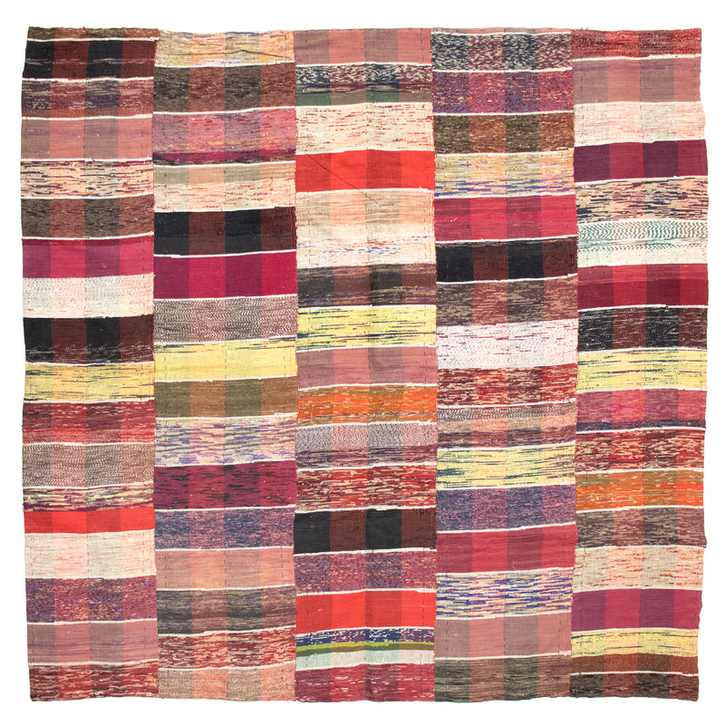 Sakiori Blanket |  Japanese Ragweave Folk Textile Recycling