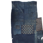 Antique Kasuri Boro Sheet | Japanese Indigo