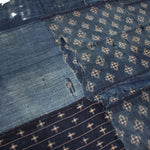 Antique Kasuri Boro Sheet | Japanese Indigo