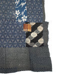 Katazome & Kasuri Blanket | Japanese Stencil Resisted Indigo Dyed Cotton