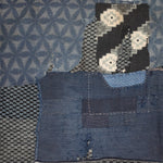 Katazome & Kasuri Blanket | Japanese Stencil Resisted Indigo Dyed Cotton