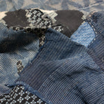 Katazome & Kasuri Blanket | Japanese Stencil Resisted Indigo Dyed Cotton