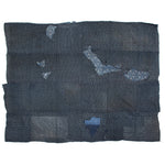 Katazome & Kasuri Blanket | Japanese Stencil Resisted Indigo Dyed Cotton