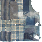 Katazome & Shima Blanket | Japanese Stencil Resisted Indigo Dyed Cotton