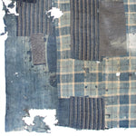 Katazome & Shima Blanket | Japanese Stencil Resisted Indigo Dyed Cotton