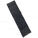 Japanese Indigo Katazome Panel Textile Snowflake Flower Pattern