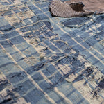 Boro Multilayer Blanket  Made From Shima |  Japanese Indigo
