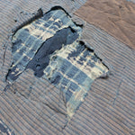 Boro Multilayer Blanket  Made From Shima |  Japanese Indigo