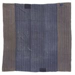 Katazome & Sashiko Multilayer Blanket | Japanese Stencil Resisted Indigo Dyed Cotton