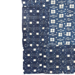 Indigo Kasuri Boro 3 Panel Sheet | Japanese Patchwork Textile